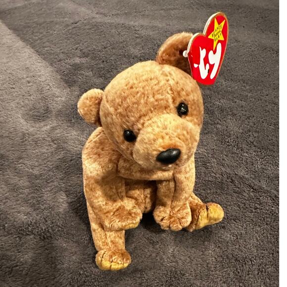 TY Beanie Baby - Pecan - MWMTs Stuffed Animal Toy - Picture 1 of 7